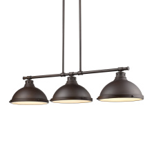 Golden Canada 3602-3LP RBZ-RBZ - Yep by Golden Lighting Duncan 3-light Island Light in Rubbed Bronze and Rubbed Bronze shade